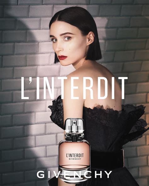 rooney mara givenchy msn|givenchy rouge interdit notes.